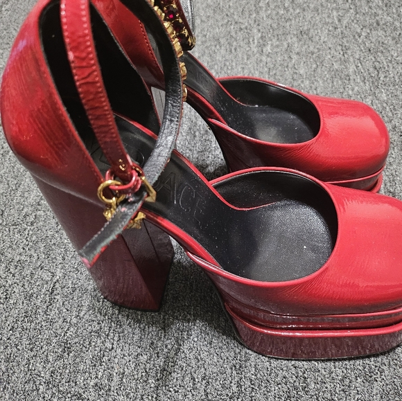 Versace medusa platform patent leather - Picture 3 of 5